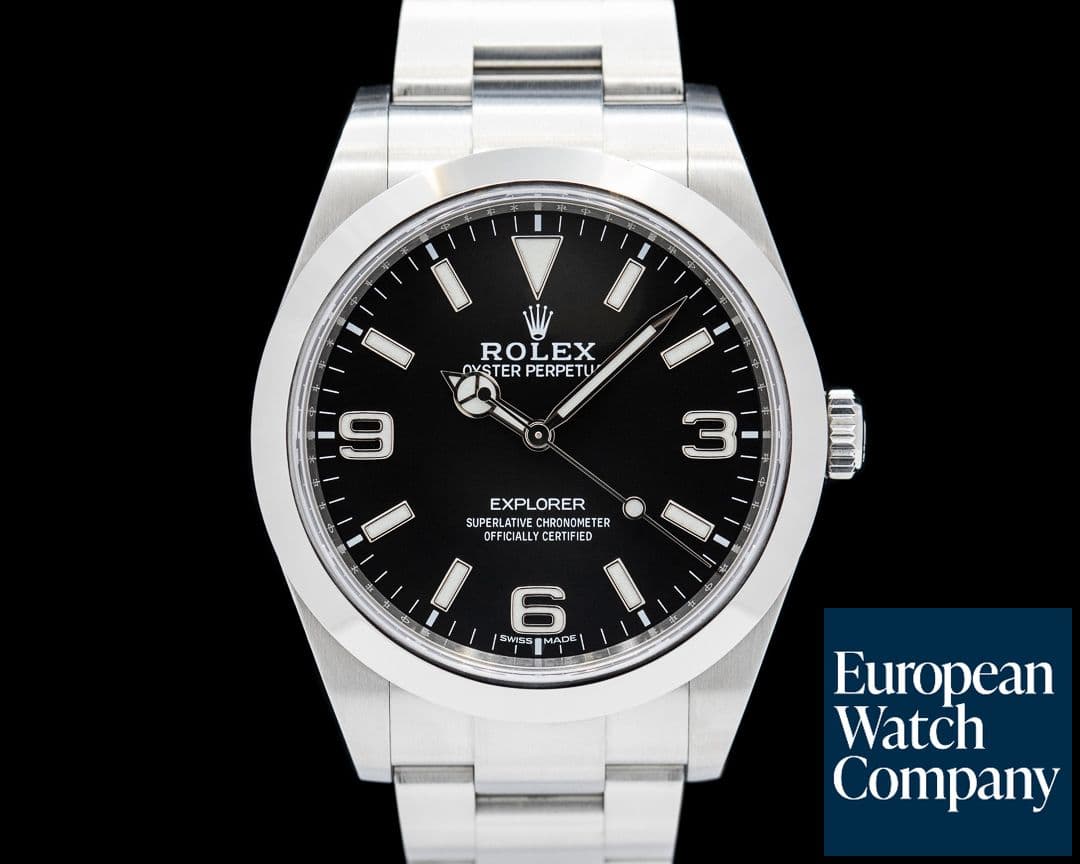 Image of Rolex Explorer I 214270 39MM Mk II Dial