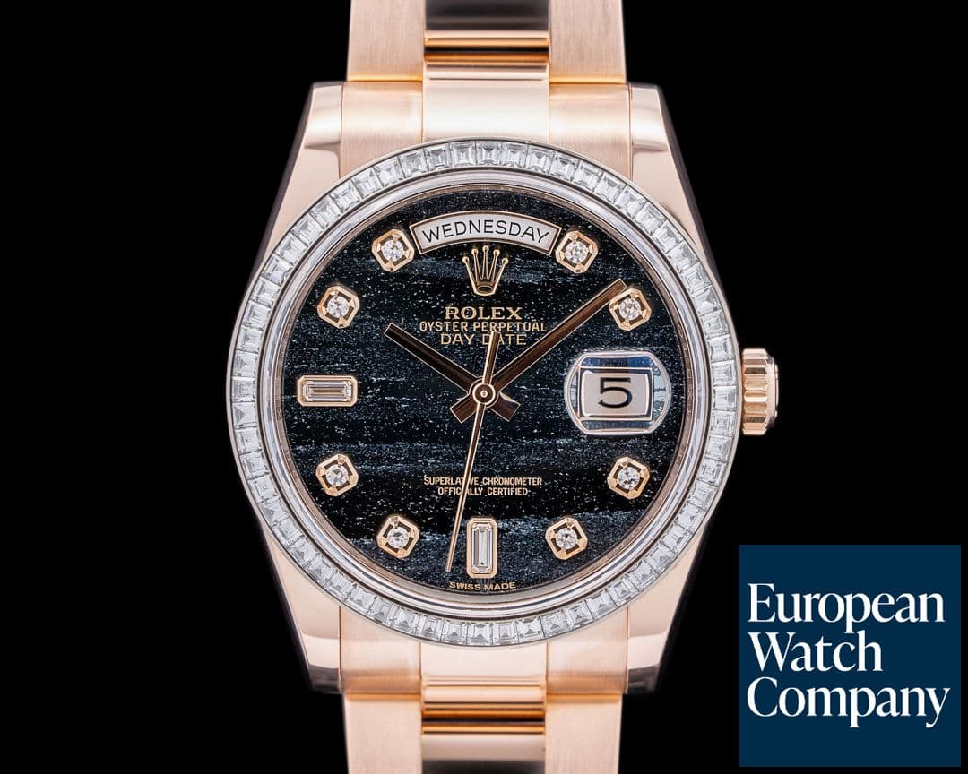 Image of Rolex Day Date President 118395 Ferrite Diamond Dial