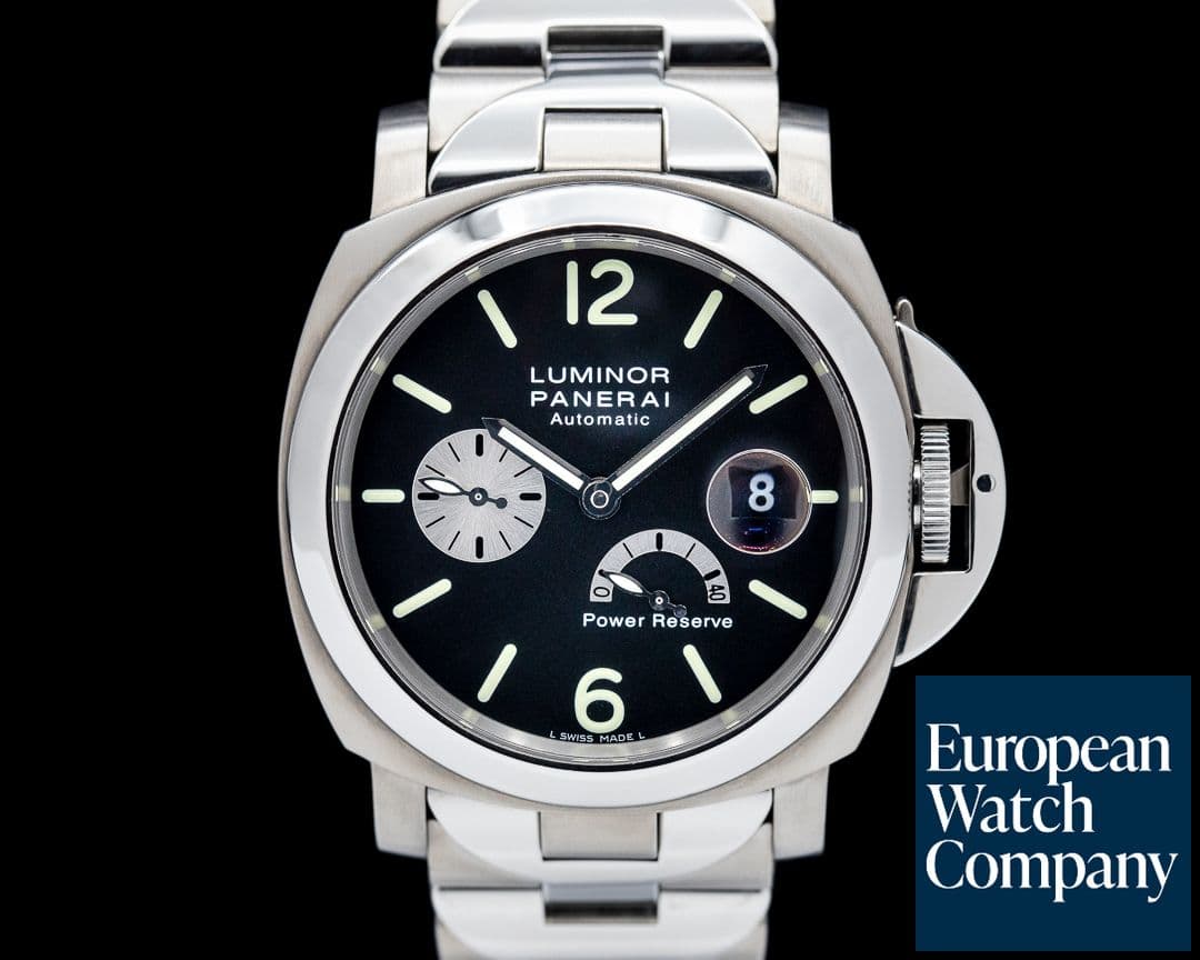 Image of Panerai Luminor Power Reserve Titanium / SS Black Dial