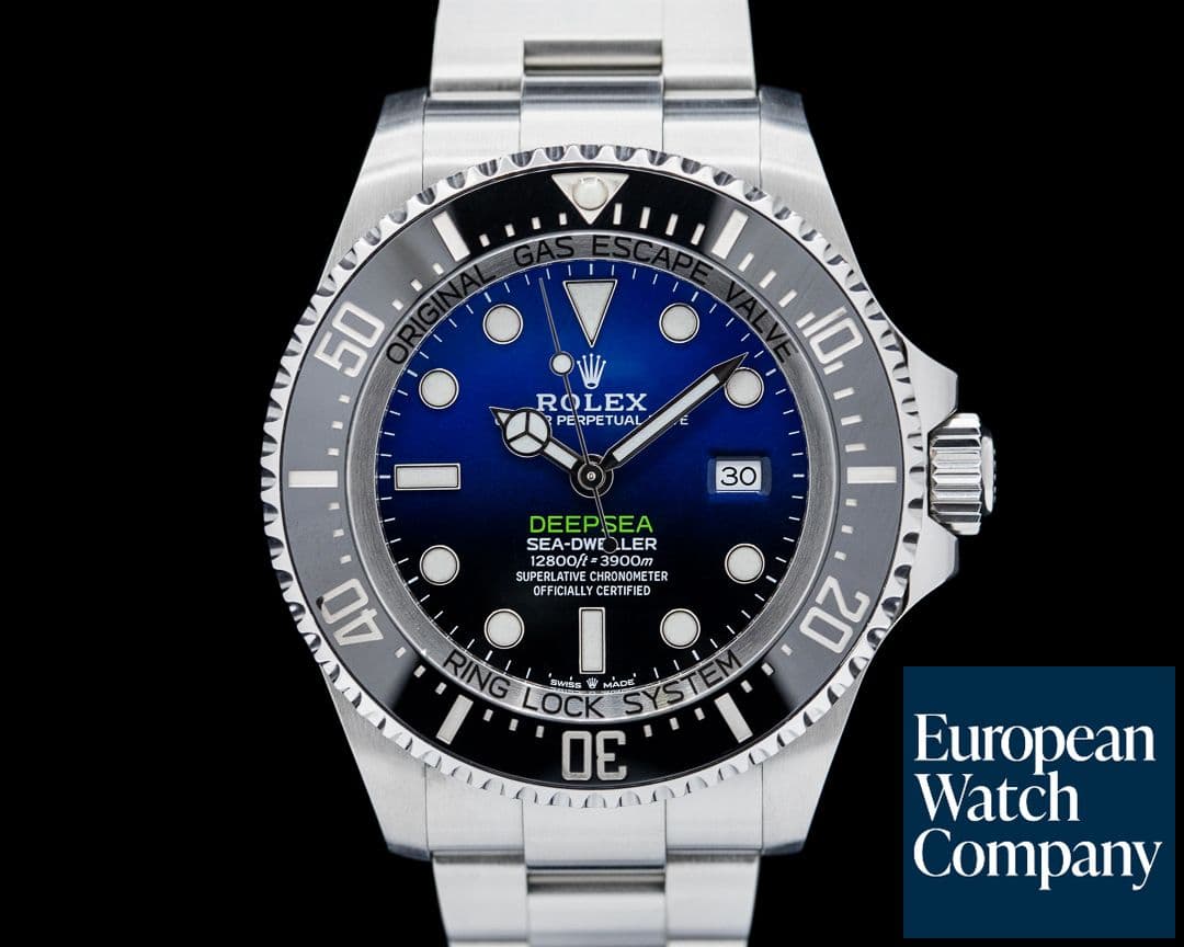 Image of Rolex Sea Dweller Deep Sea James Cameron SS Blue Dial