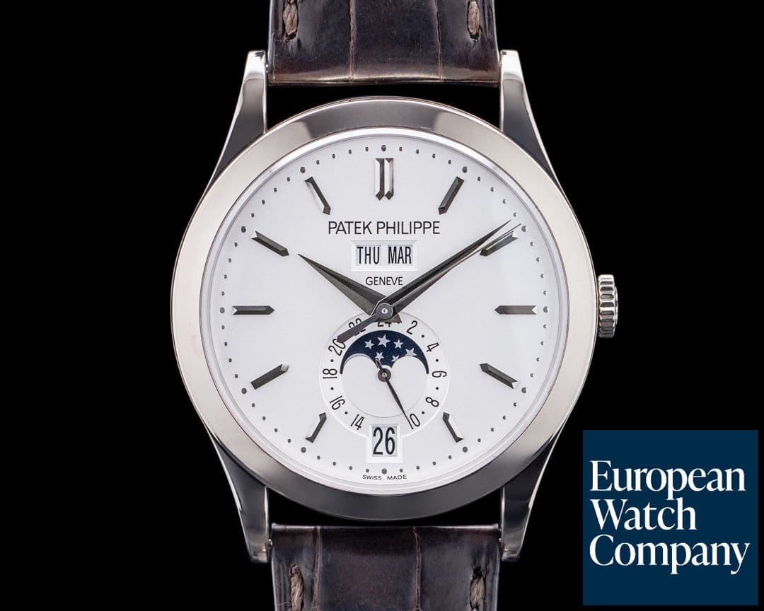 Image of Patek Philippe Annual Calendar 5396G 18k White Gold Silver Dial