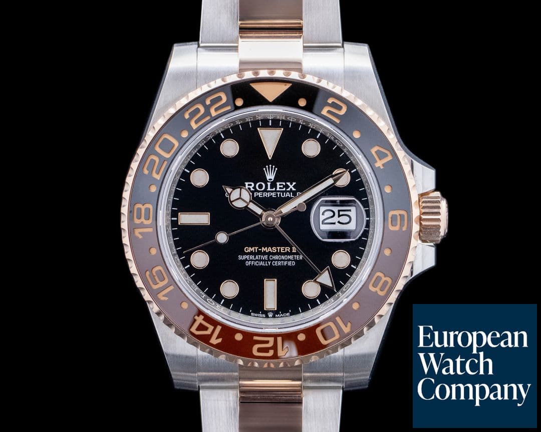 Image of Rolex GMT Master II "Root Beer" SS / 18K Everose