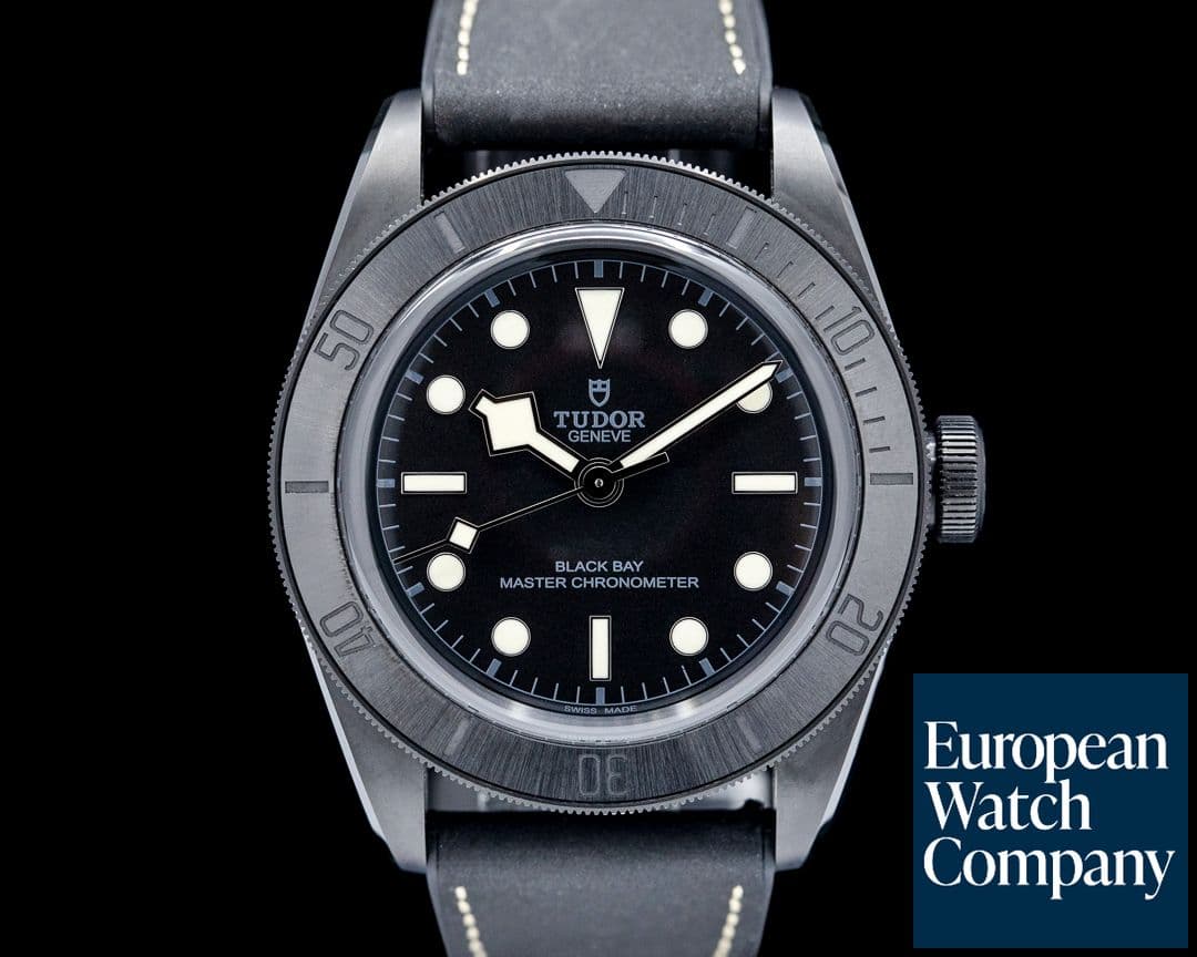 Image of Tudor Heritage Black Bay Ceramic Black Dial