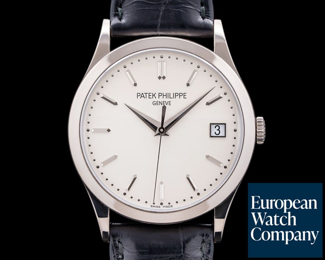 Image of Patek Philippe Calatrava 5296 G 18K White Gold Silver Dial