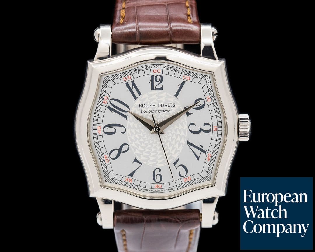 Image of Roger Dubuis Sympathie S37 18K White Gold Silver Dial RARE