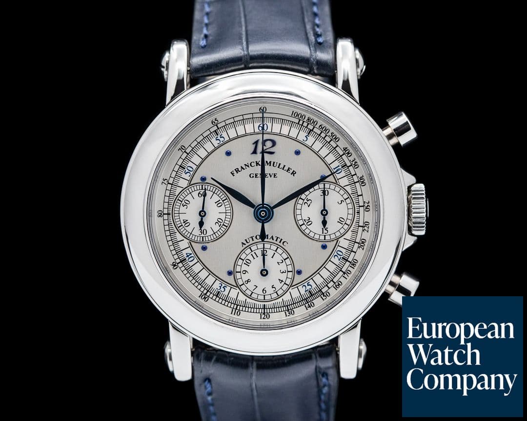Image of Franck Muller Chronograph 7000 CC Silver Dial SS