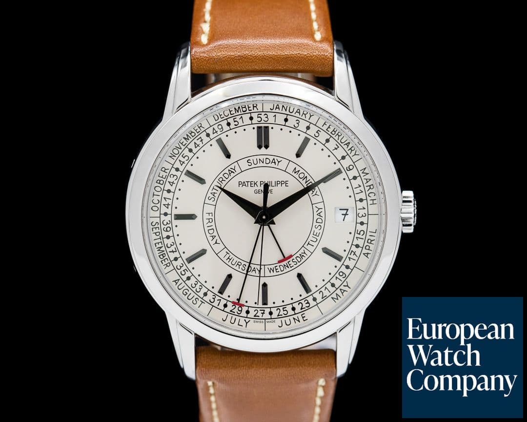 Image of Patek Philippe Calatrava 5212A Weekly Calendar SS Silver Dial