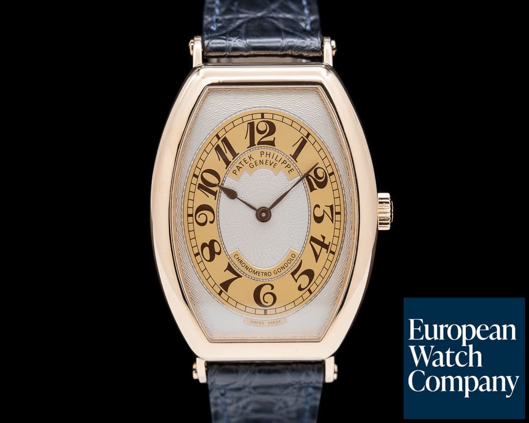 Image of Patek Philippe Chronometro Gondolo 5098R 18K Rose Gold