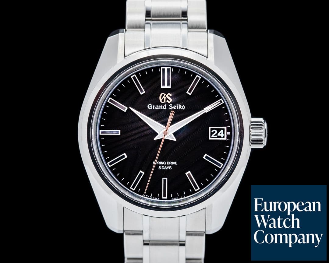 Image of Grand Seiko Heritage Collection Spring Drive Black Dial LIMITED