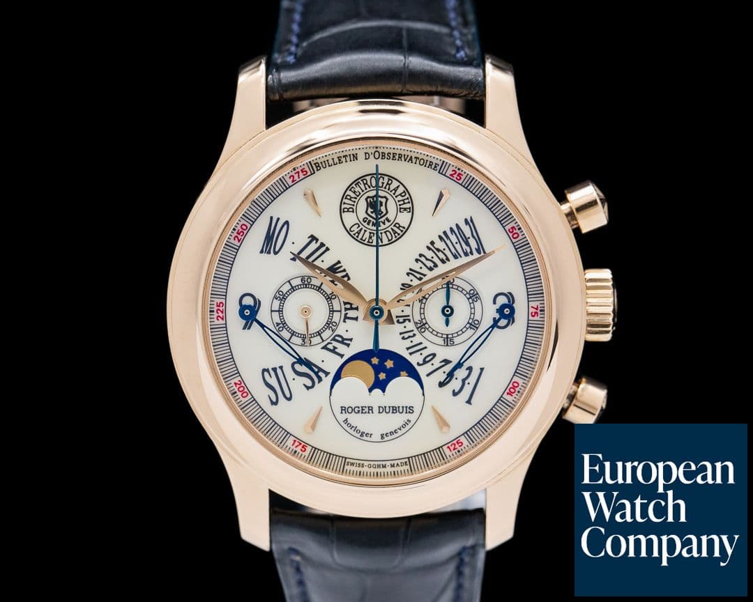 Image of Roger Dubuis Bi-retrograde Calendar Chronograph H40 5635 Cream Dial