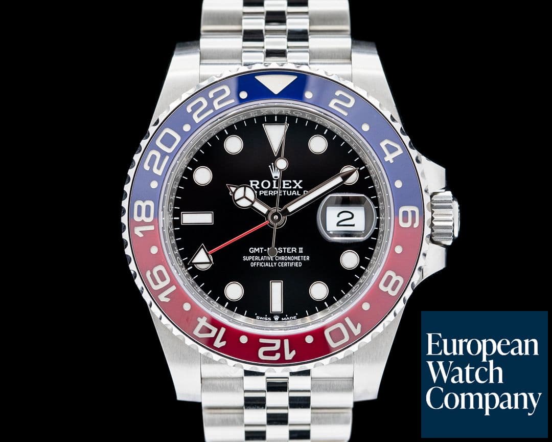 Image of Rolex GMT Master II Ceramic 126710 "Pepsi" SS Jubilee 2024