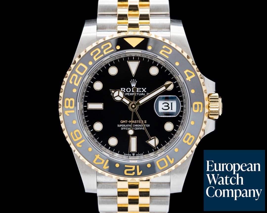 Image of Rolex GMT Master II SS / 18K Yellow Gold Jubilee Black Dial 2024