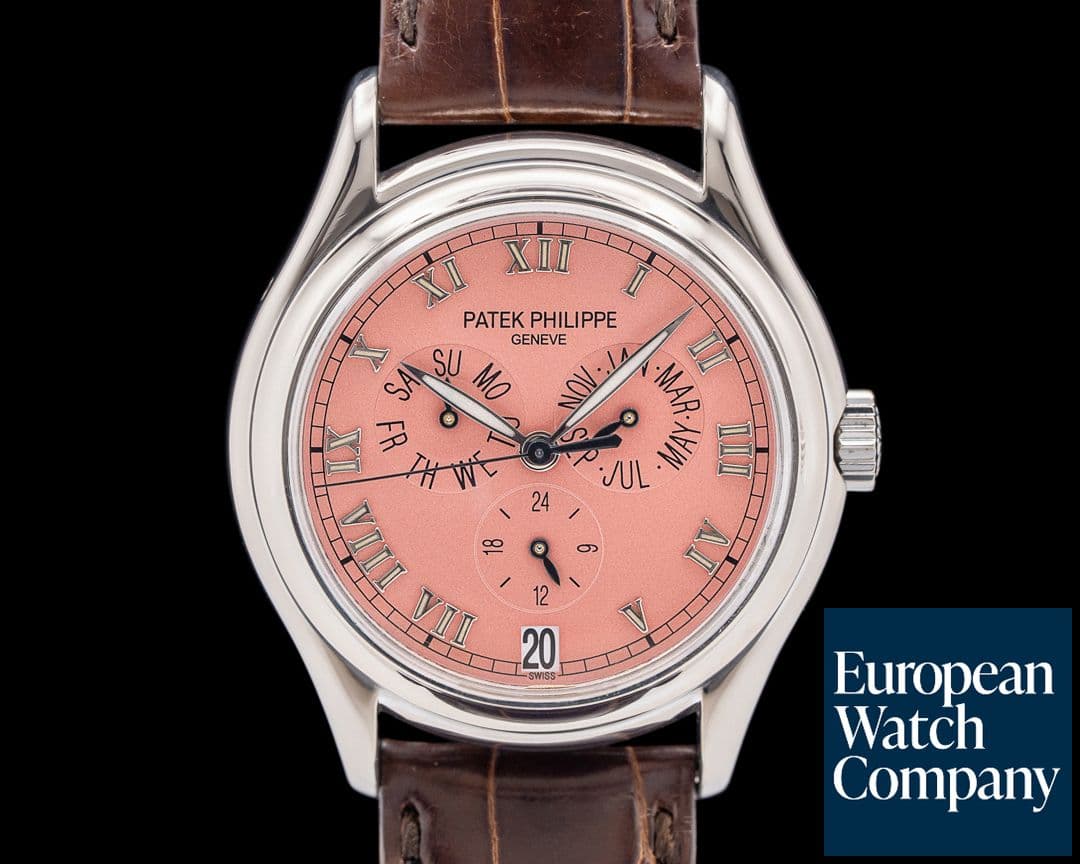 Image of Patek Philippe Annual Calendar 18K White Gold Salmon Dial