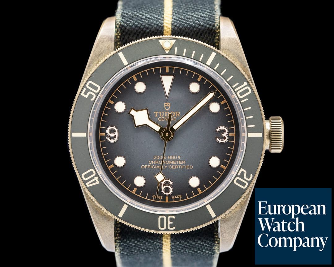Image of Tudor Heritage Black Bay Bronze Slate Gray Dial