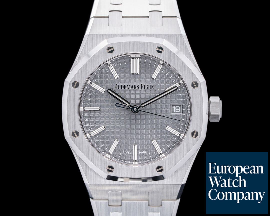 Image of Audemars Piguet Royal Oak 15550ST 50th Anniversary 37mm Grey Dial SS