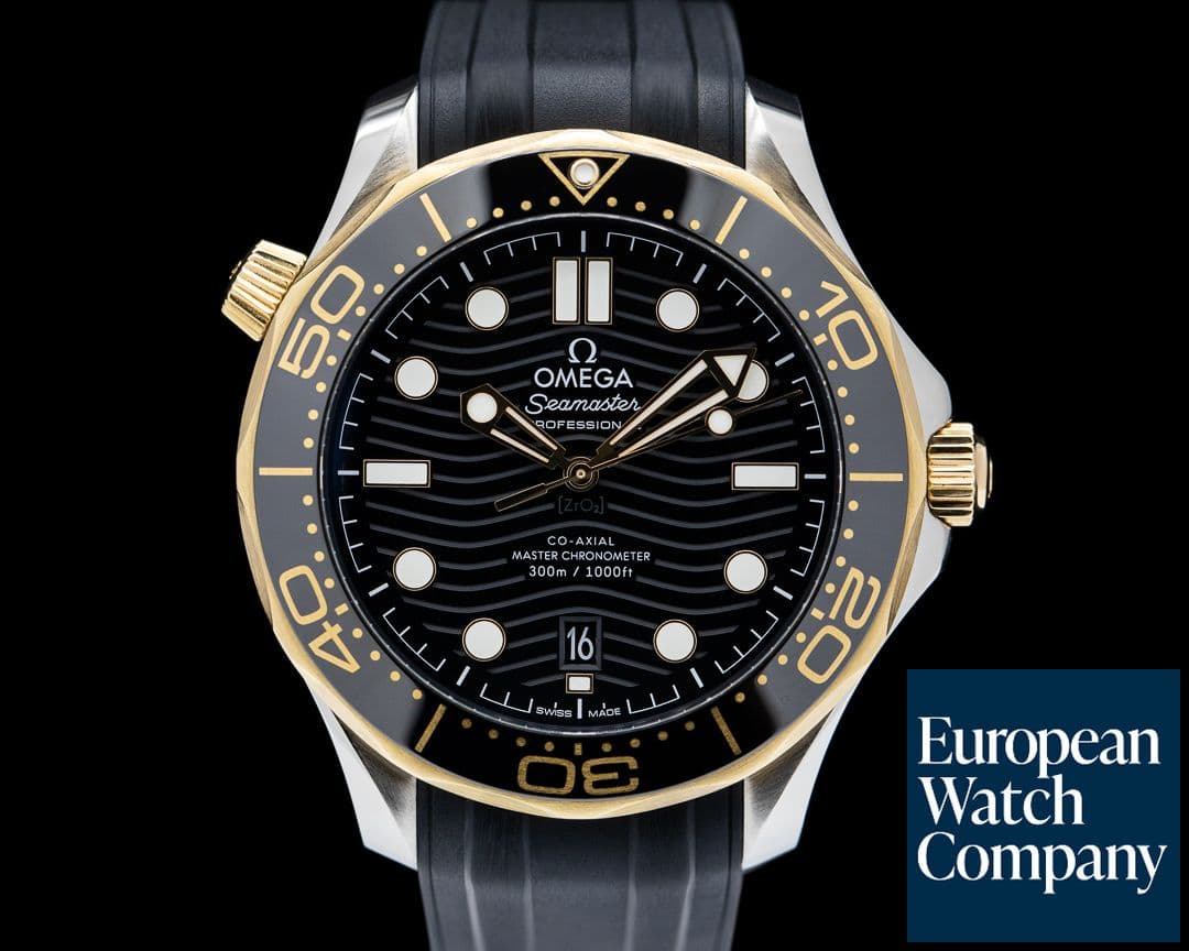 Image of Omega Seamaster Diver 300M Co-Axial Master Chronometer Black Dial