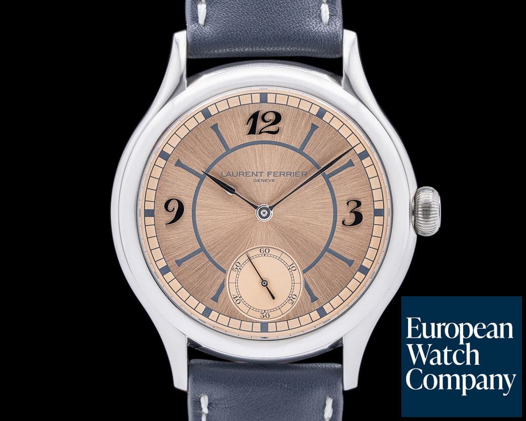 Image of Laurent Ferrier Classic Origin "Revolution & The Rake" Salmon Dial