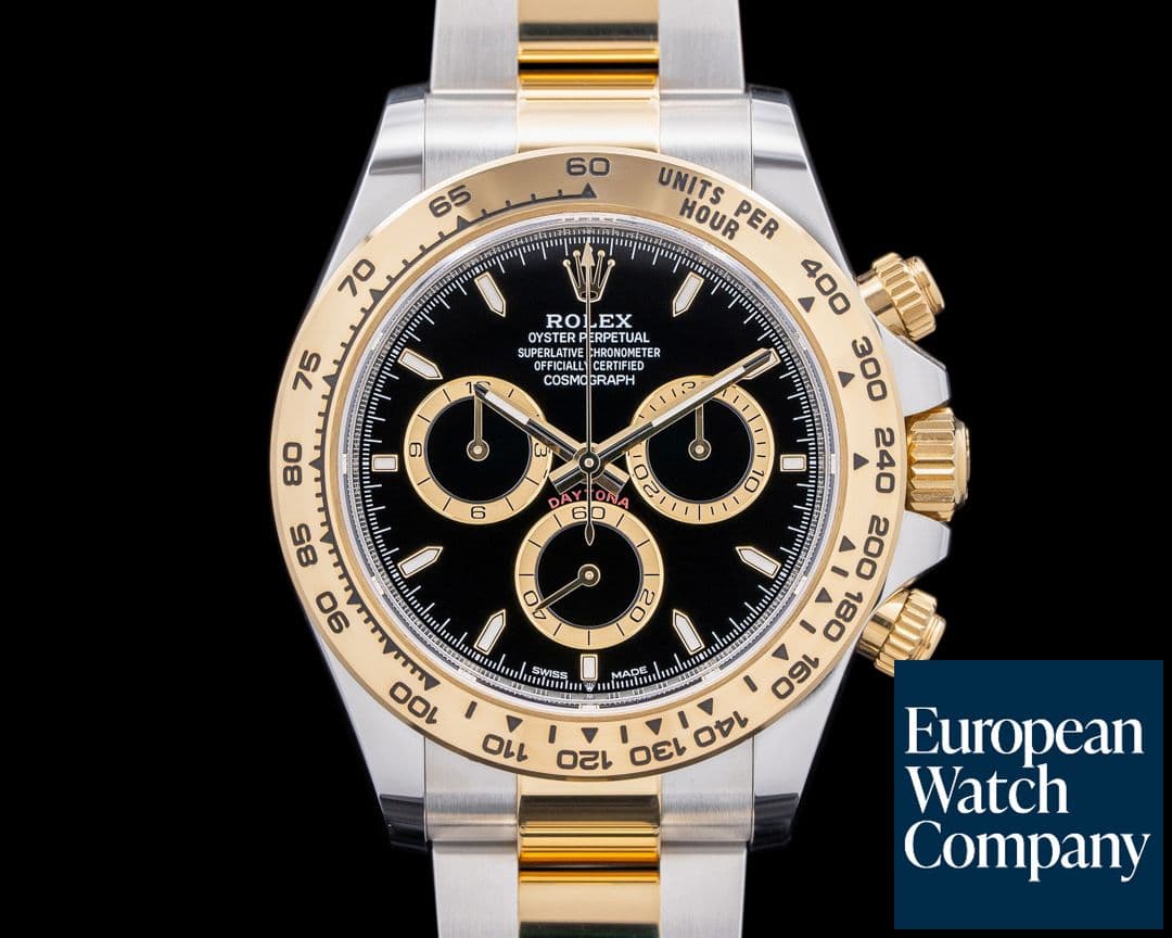 Image of Rolex Daytona Black Dial 18K / SS 2024
