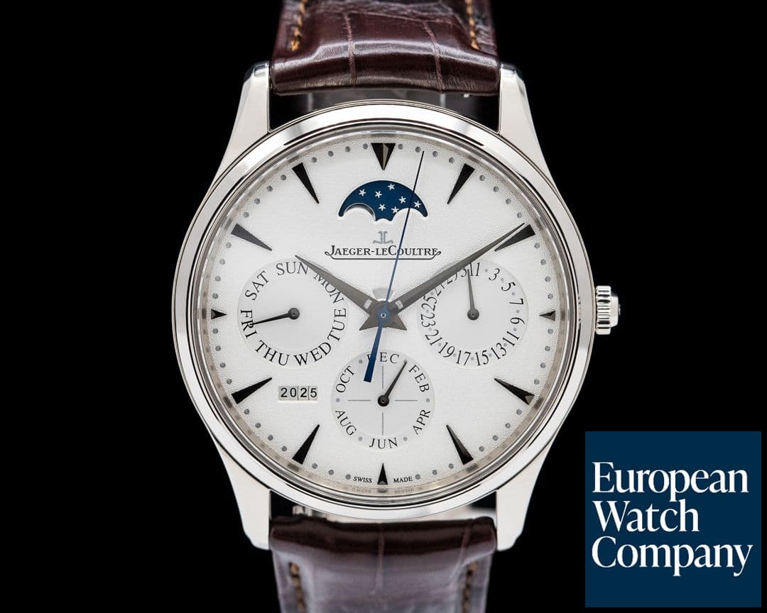 Image of Jaeger LeCoultre Master Ultra Thin Perpetual Calendar 18K White Gold