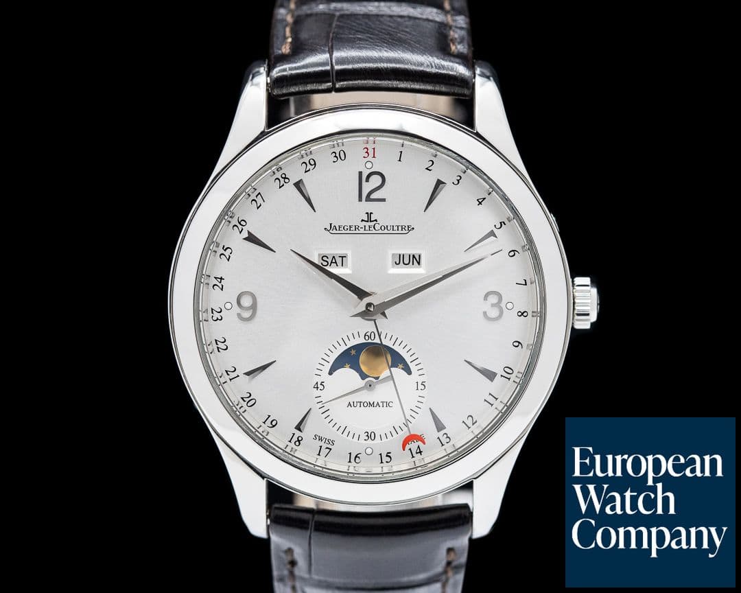 Image of Jaeger LeCoultre Master Calendar SS Silver Dial