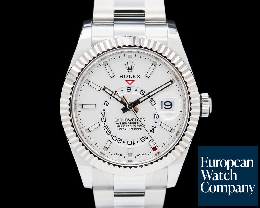 Image of Rolex Sky-Dweller 326934 SS White Dial