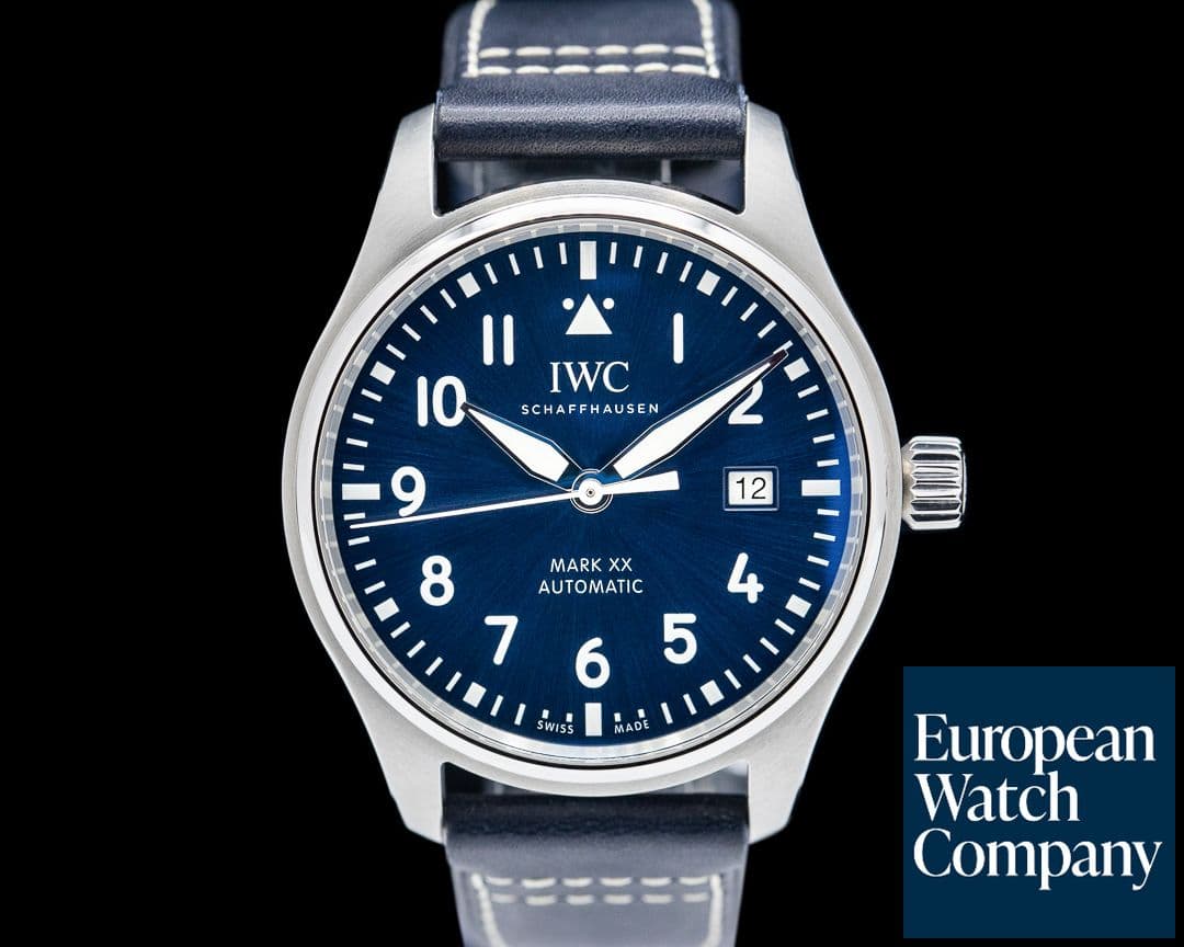 Image of IWC Mark XX Blue Dial SS 2024