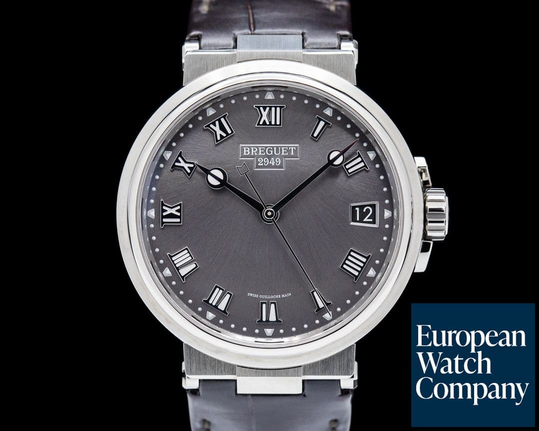 Image of Breguet Marine Automatic 5517 Titanium Gray Dial 2025 UNWORN