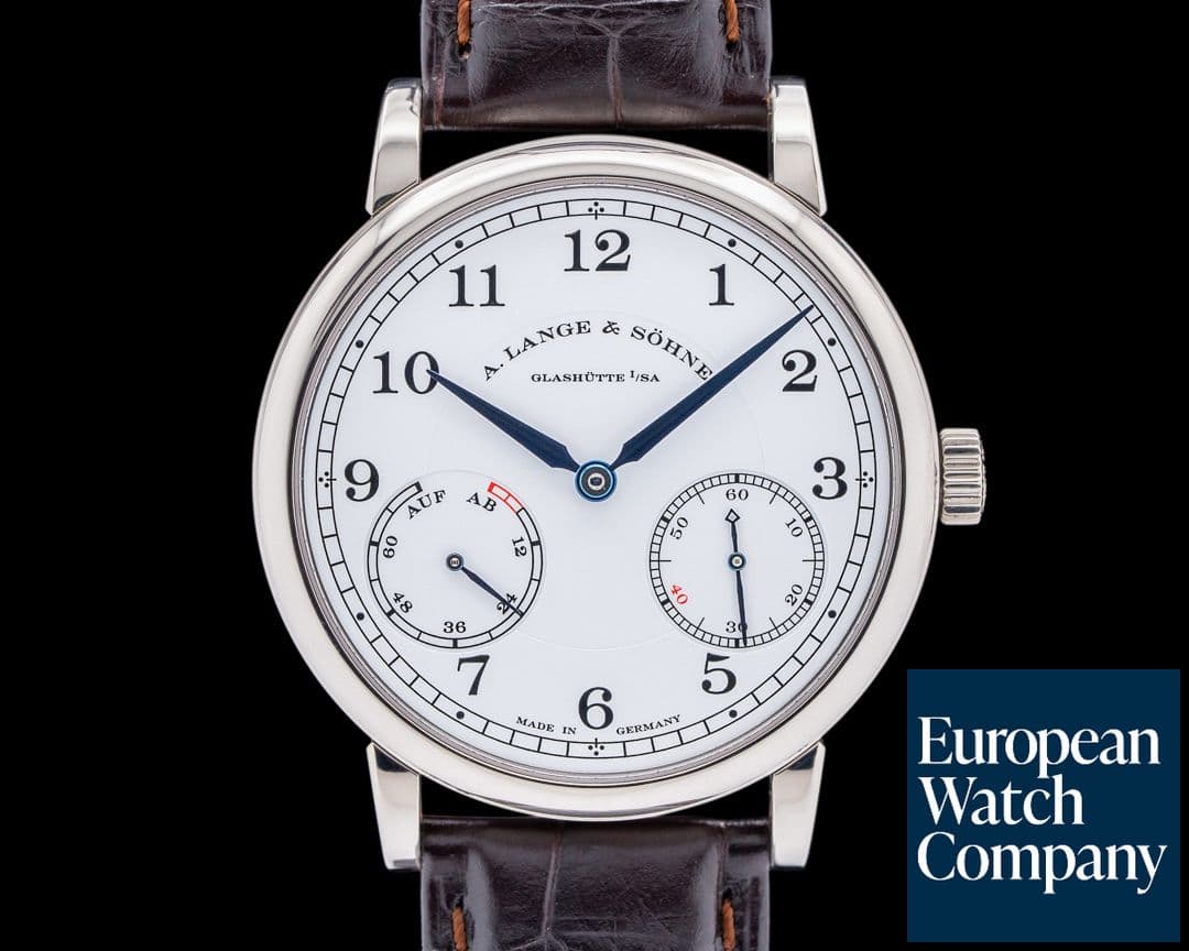 Image of A. Lange and Sohne 1815 Up & Down CELLINI 40th Anniversary 18K White Gold