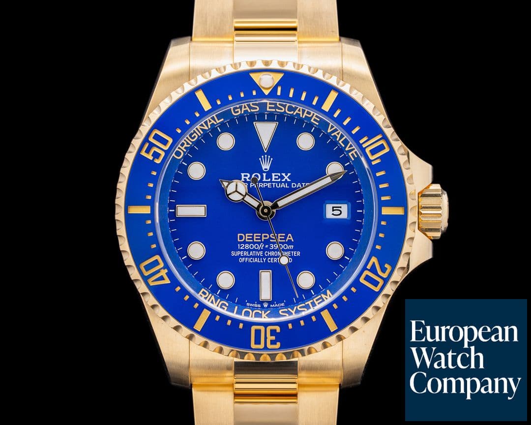 Image of Rolex Sea Dweller Deep Sea 136668LB 18K Yellow Gold 2024