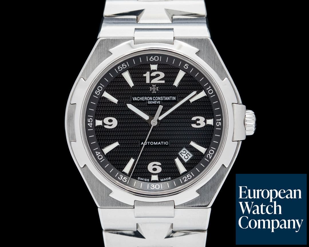 Image of Vacheron Constantin Overseas Large Automatic SS Black Dial