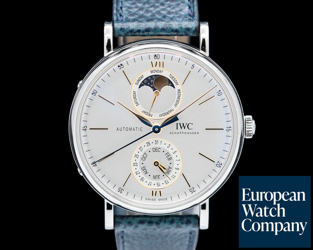 Image of IWC Portofino Complete Calendar SS Silver Dial