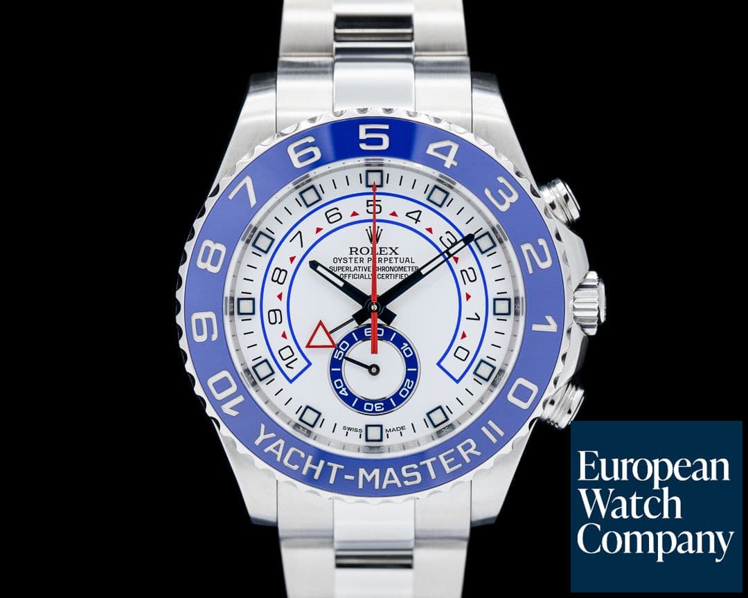 Image of Rolex Yacht Master II 116680 SS White Dial