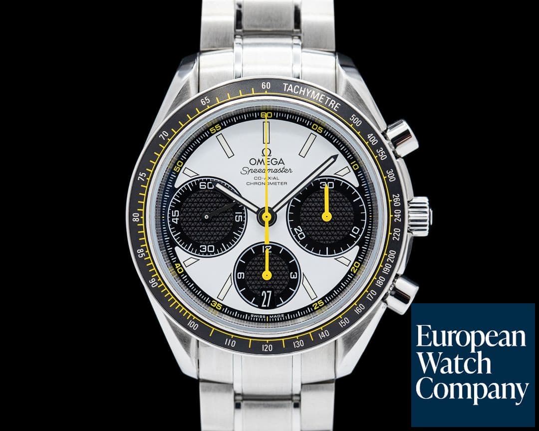 Image of Omega Speedmaster Racing Co-Axial Chronograph SS Silver Dial