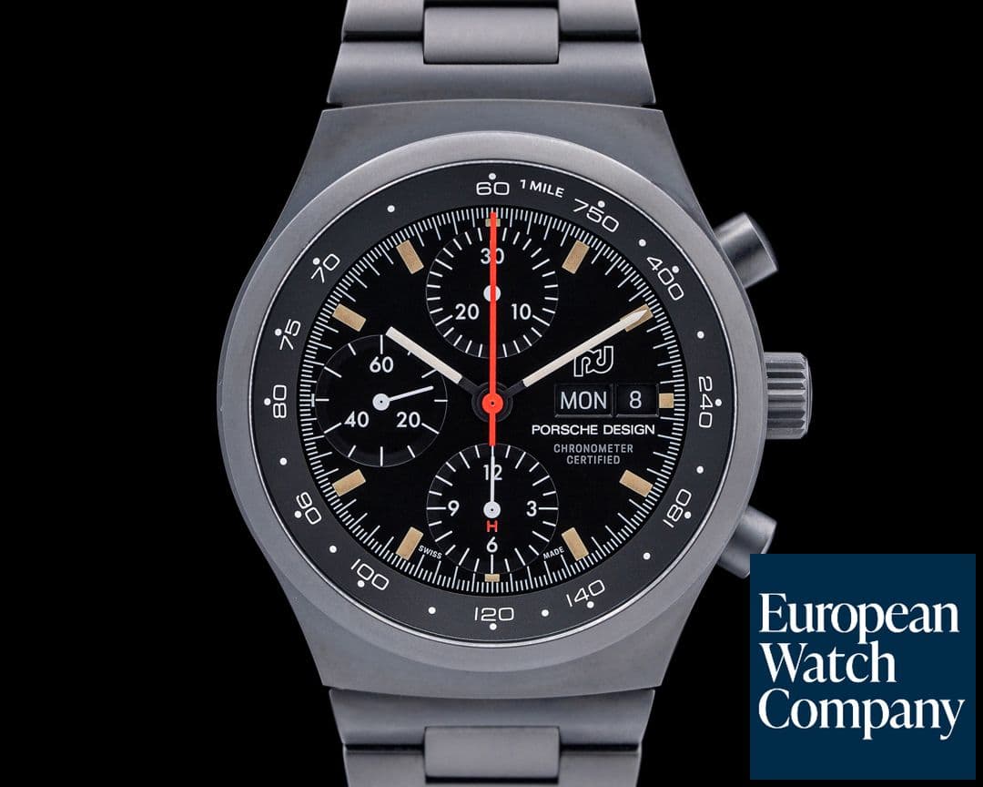 Image of Porsche Design Chronograph 1 Black Dial HODINKEE LIMITED 2024