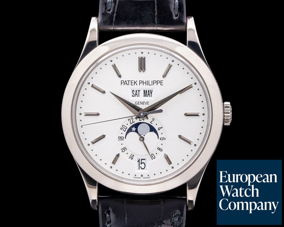 Image of Patek Philippe Annual Calendar 5396G 18k White Gold Silver Dial