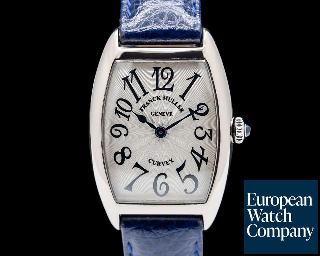 Image of Franck Muller Cintree Curvex SS Quartz Silver Dial