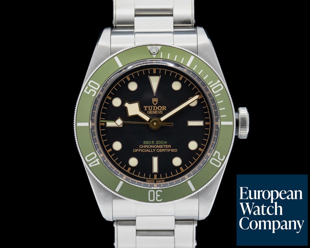 Image of Tudor Heritage Black Bay Harrods Green SS