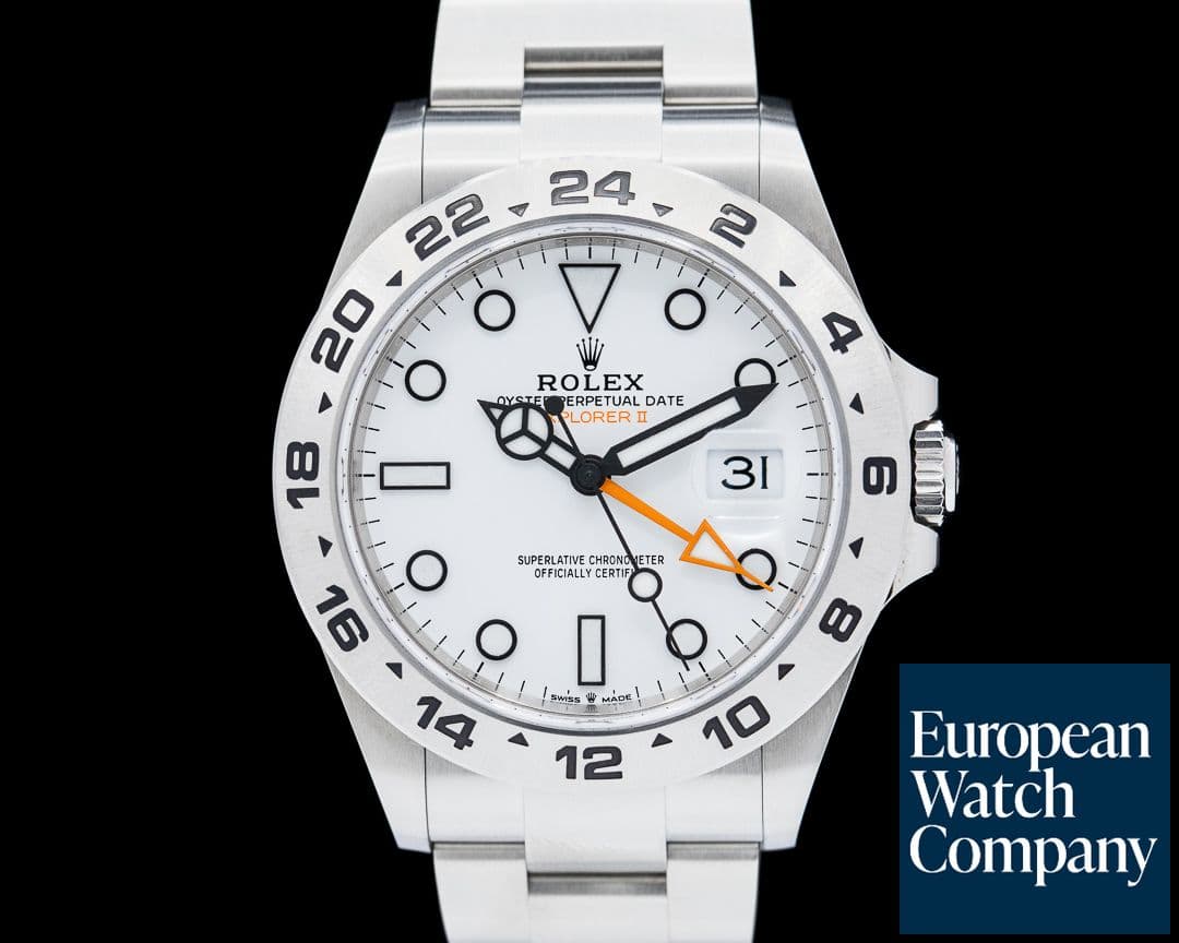 Image of Rolex Explorer II 226570 SS White Dial