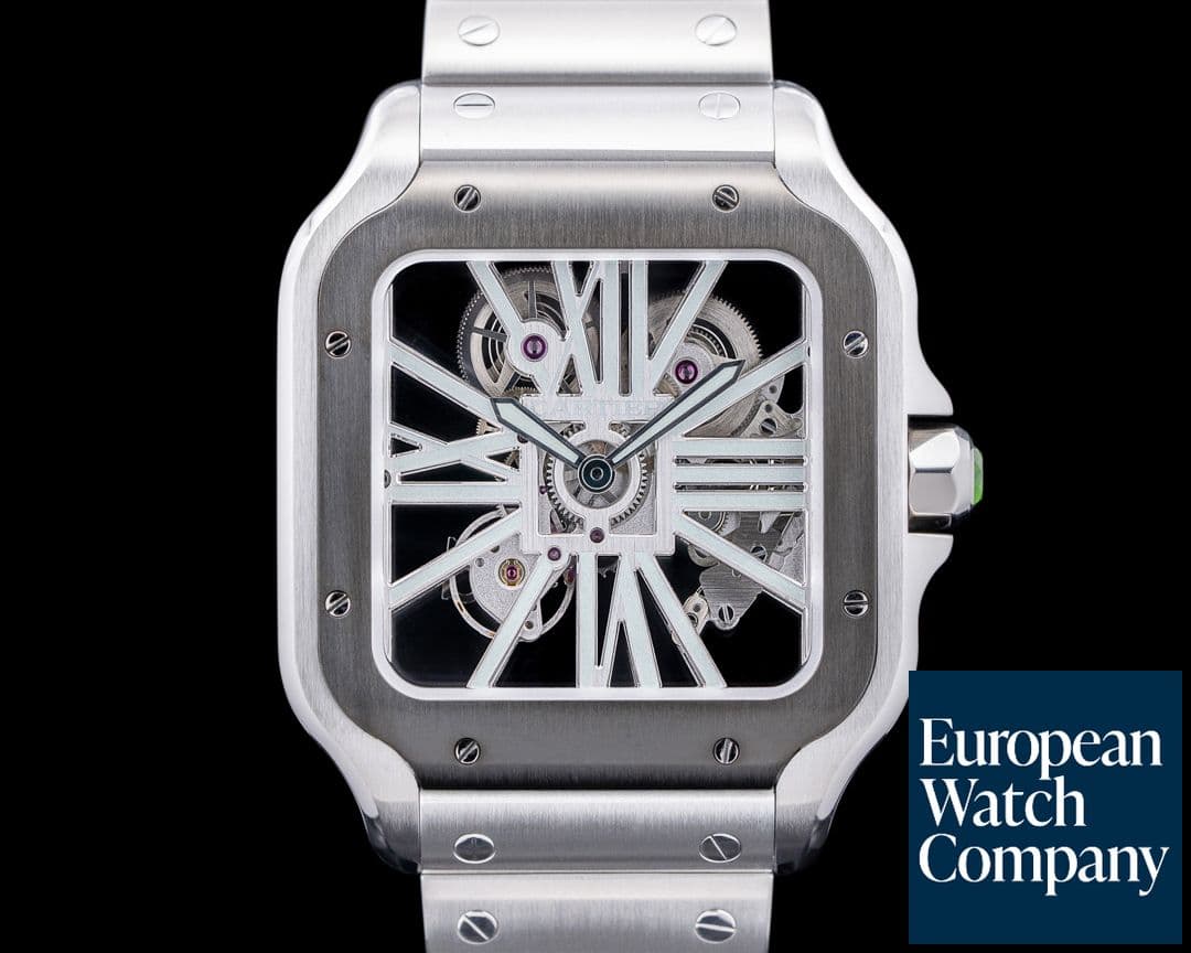 Image of Cartier Santos De Cartier Skeleton LIMITED
