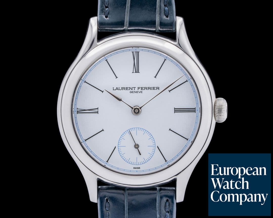 Image of Laurent Ferrier Galet Classic Micro Rotor PLATINUM Grand Feu Enamel RARE