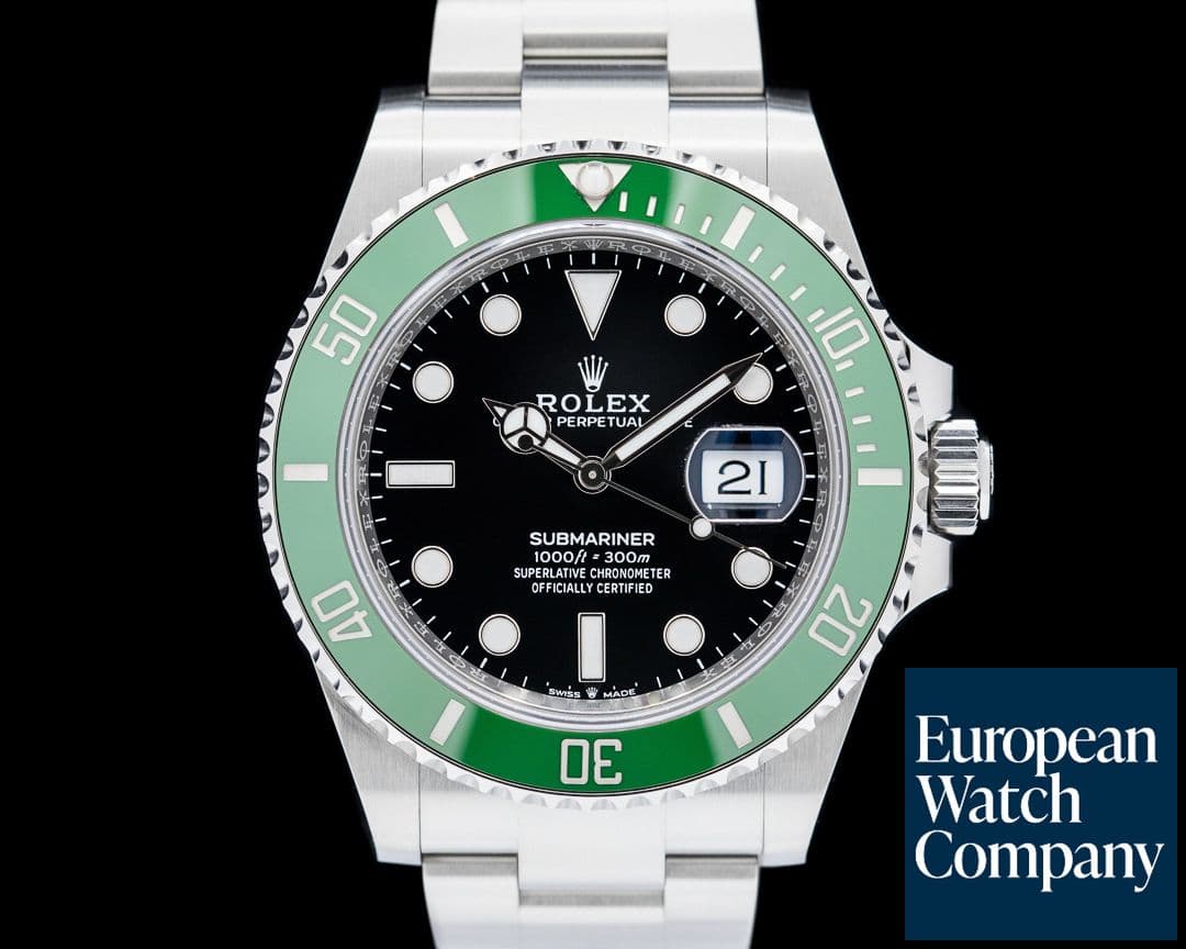 Image of Rolex Submariner Date 126610LV Kermit Green 2024