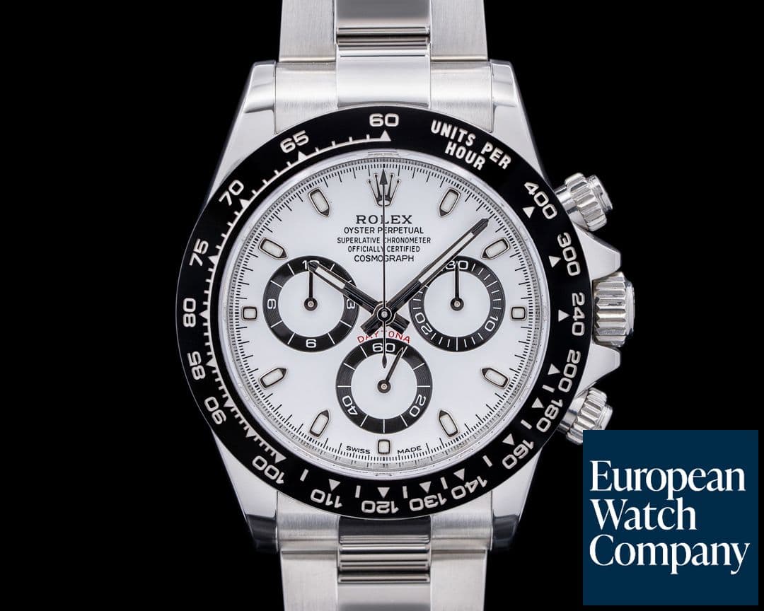 Image of Rolex Daytona 116500 Ceramic Bezel SS "Panda" White Dial