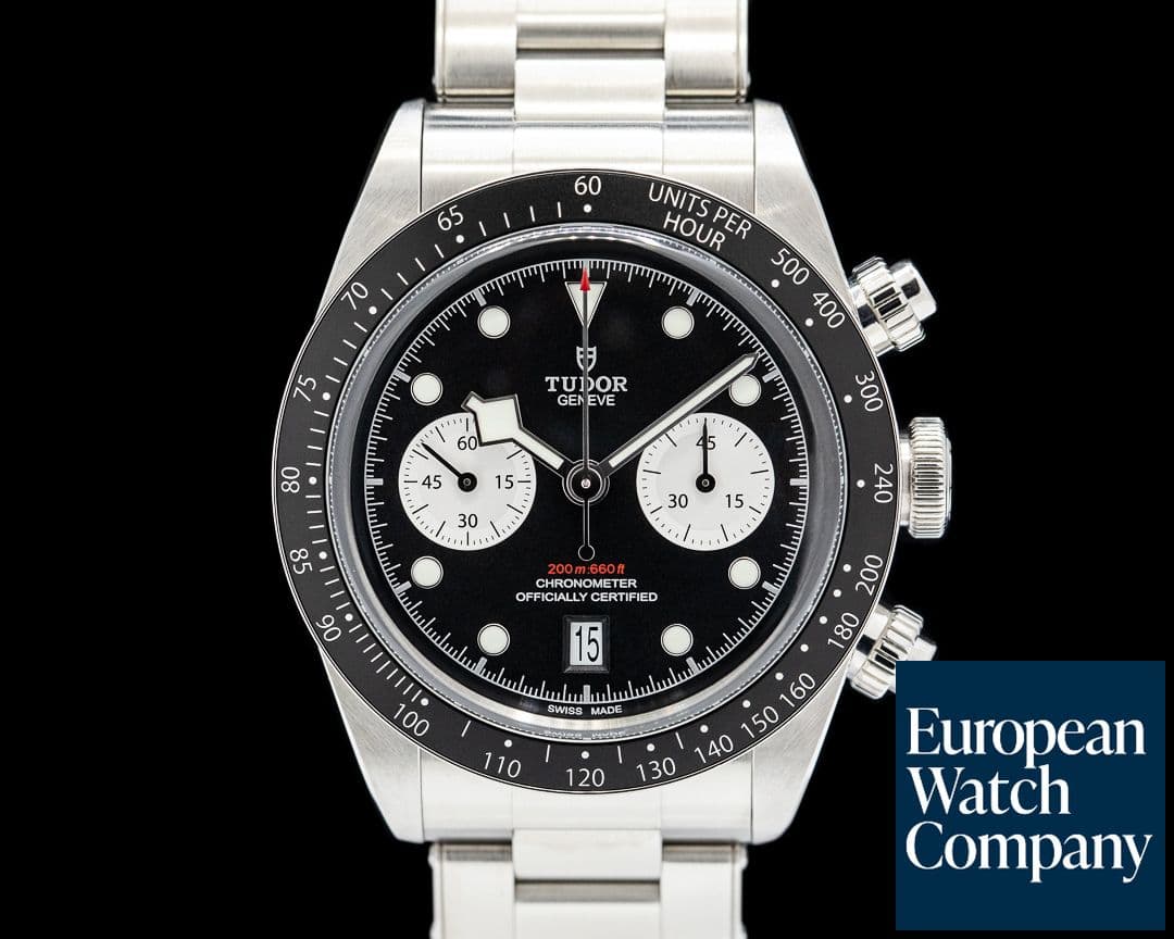 Image of Tudor Black Bay Chronograph SS Black Dial