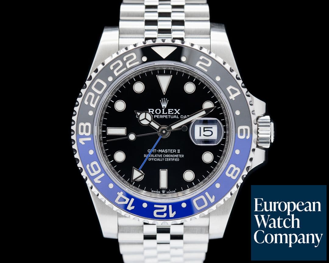 Image of Rolex GMT Master II 126710BLNR Ceramic "Batman" Jubilee