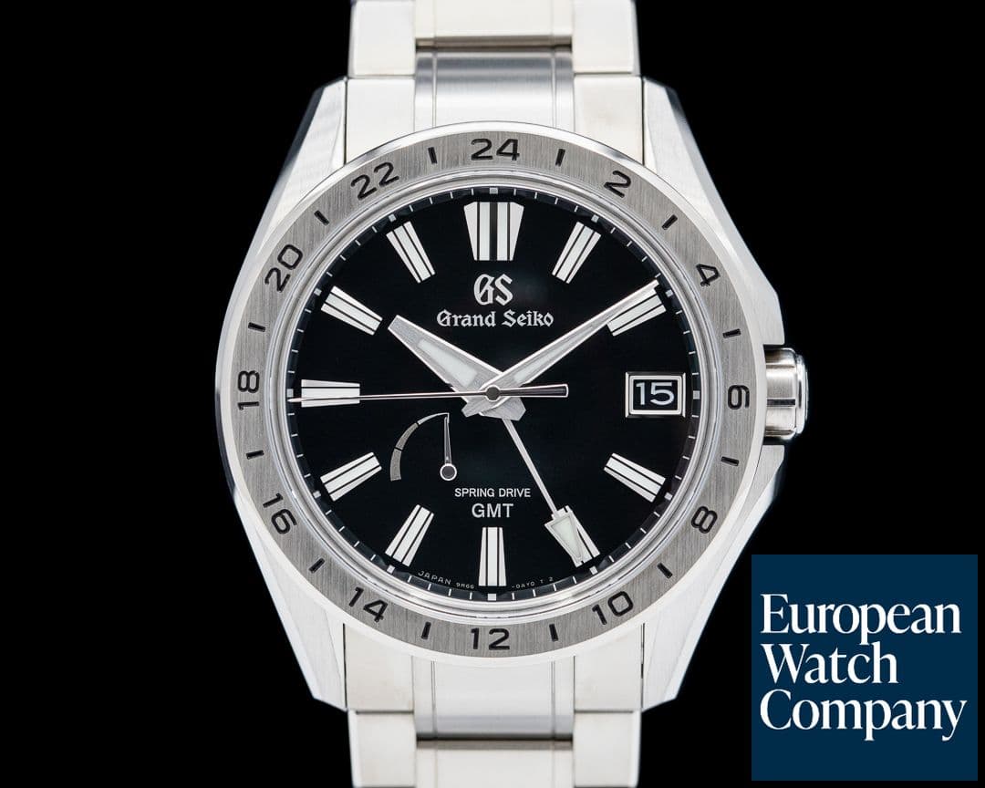 Image of Grand Seiko Spring Drive GMT Sport Collection Titanium Black Dial