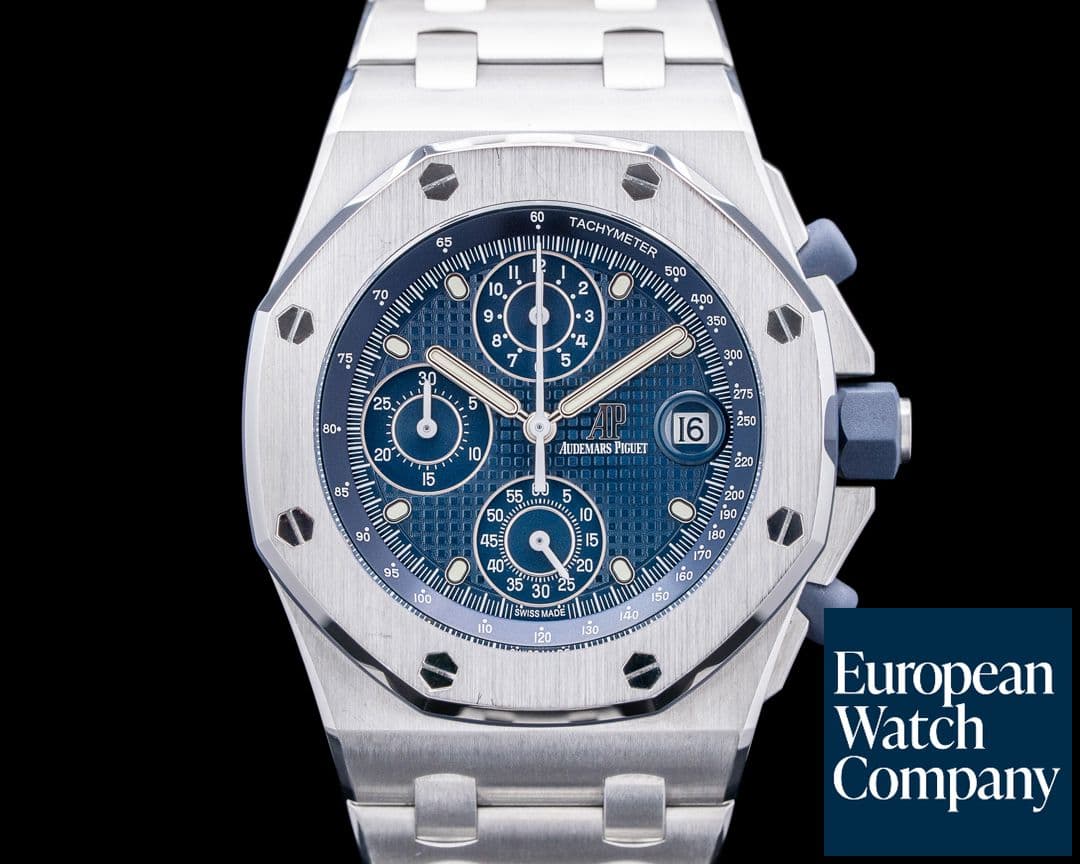 Image of Audemars Piguet Royal Oak Offshore 26238ST Blue Dial