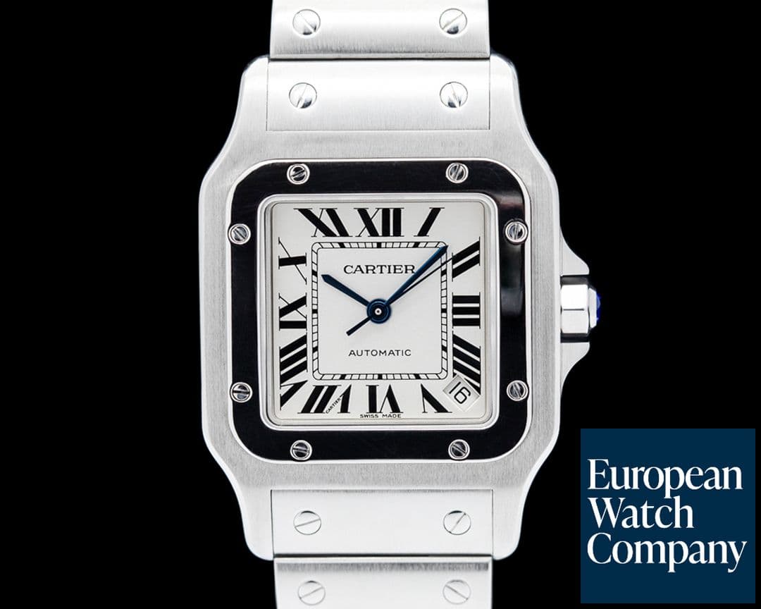 Image of Cartier Santos Galbee XL SS Automatic Silver Dial