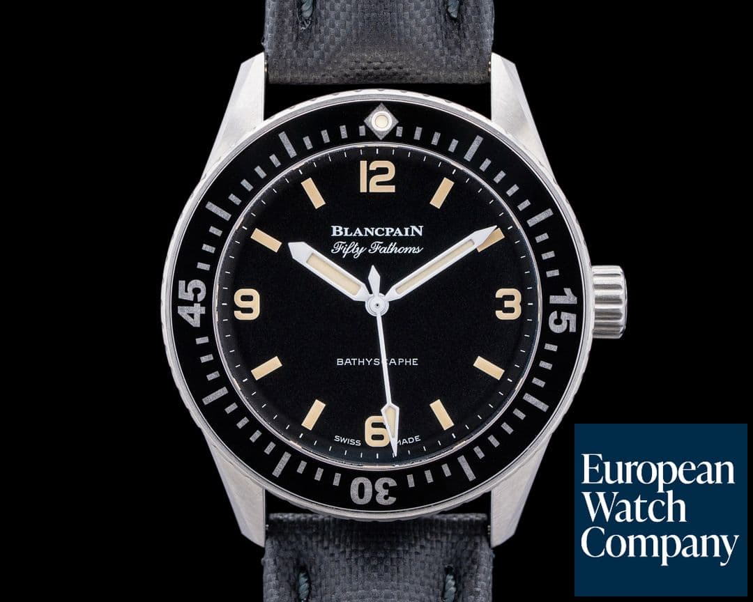 Image of Blancpain Fifty Fathoms Bathyscaphe HODINKEE LIMITED