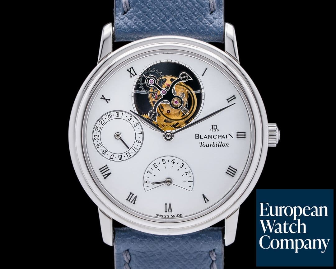 Image of Blancpain Tourbillon Steel Manual Wind 8 Days