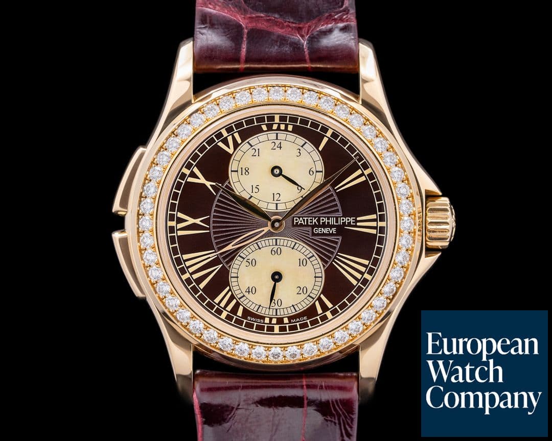 Image of Patek Philippe Travel Time Ladies 18K Rose Gold